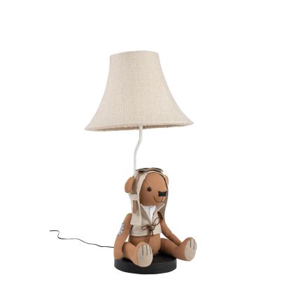 Happy Lamps - Lasten LED-pöytävalaisin CHARLES LED/5,4W/230V karhu