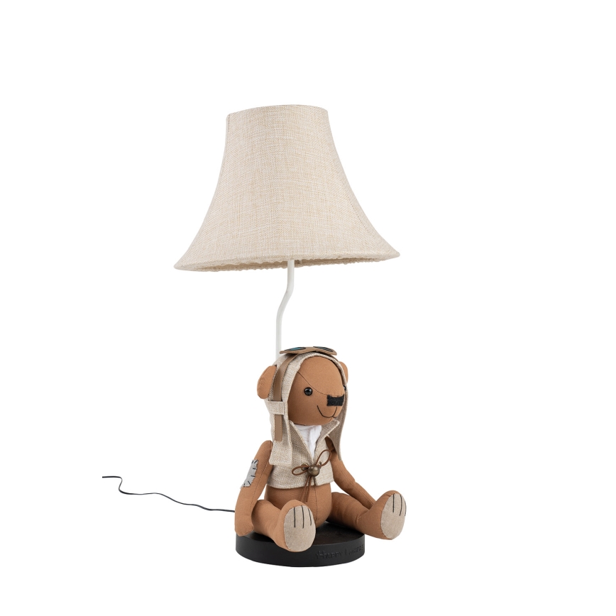 Happy Lamps - Lasten LED-pöytävalaisin CHARLES LED/5,4W/230V karhu