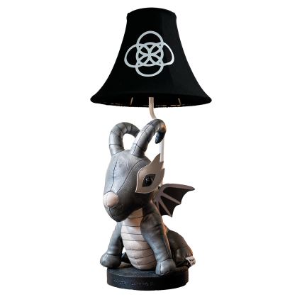 Happy Lamps - Lasten LED-pöytävalaisin DRAGON LED/5,4W/230V lohikäärme