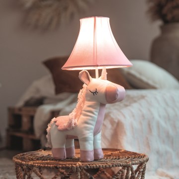 Happy Lamps - Lasten LED-pöytävalaisin ELSA LED/5,4W/230V yksisarvinen