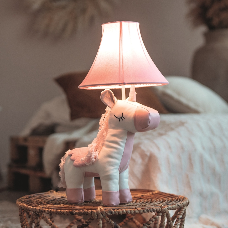 Happy Lamps - Lasten LED-pöytävalaisin ELSA LED/5,4W/230V yksisarvinen
