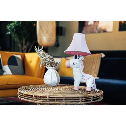 Happy Lamps - Lasten LED-pöytävalaisin ELSA LED/5,4W/230V yksisarvinen