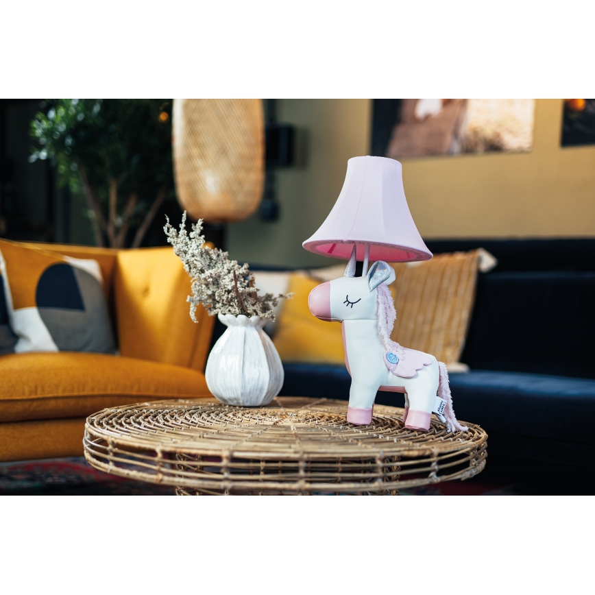 Happy Lamps - Lasten LED-pöytävalaisin ELSA LED/5,4W/230V yksisarvinen