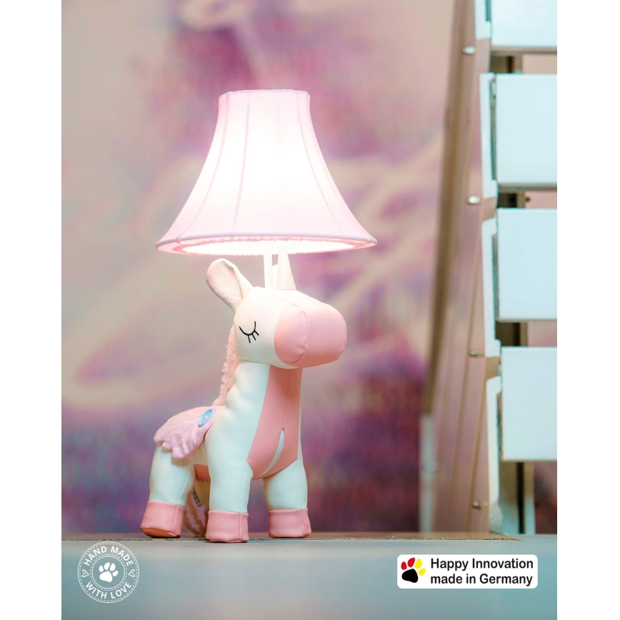 Happy Lamps - Lasten LED-pöytävalaisin ELSA LED/5,4W/230V yksisarvinen
