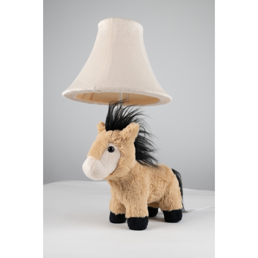 Happy Lamps - Lasten LED-pöytävalaisin ELVIS LED/5,4W/230V hevonen