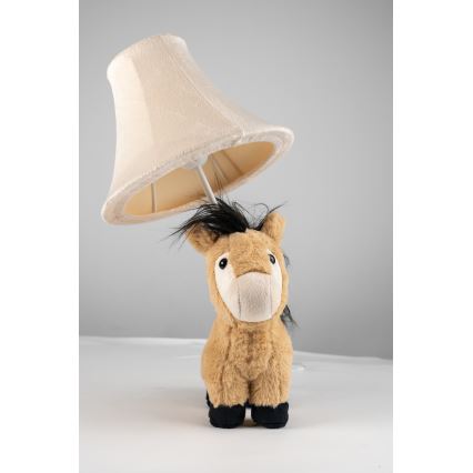 Happy Lamps - Lasten LED-pöytävalaisin ELVIS LED/5,4W/230V hevonen