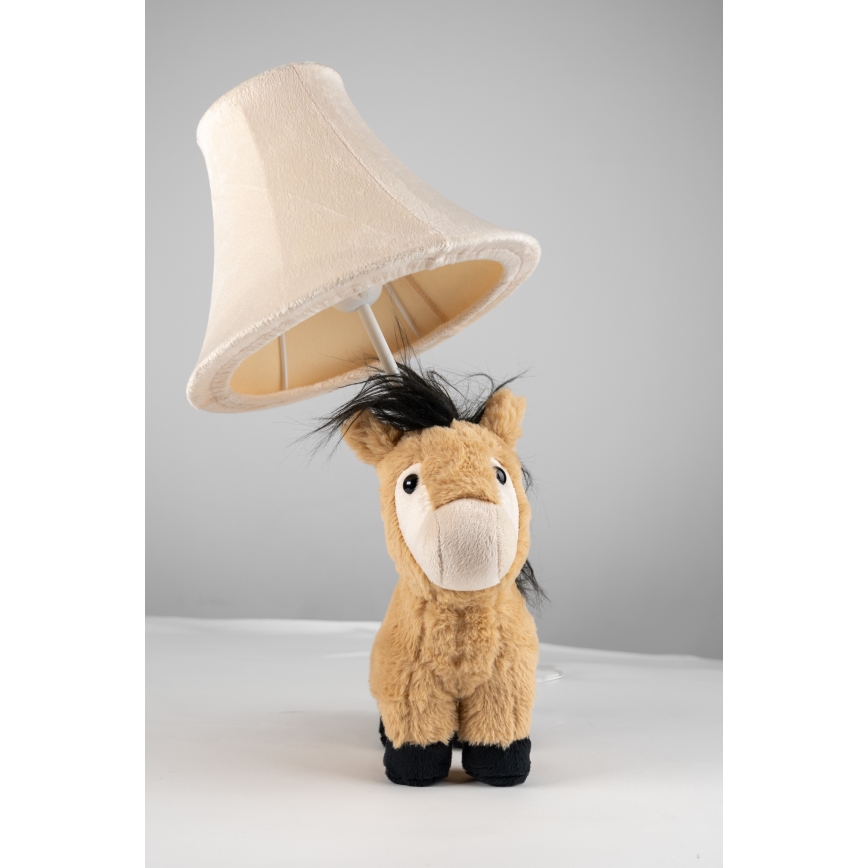 Happy Lamps - Lasten LED-pöytävalaisin ELVIS LED/5,4W/230V hevonen