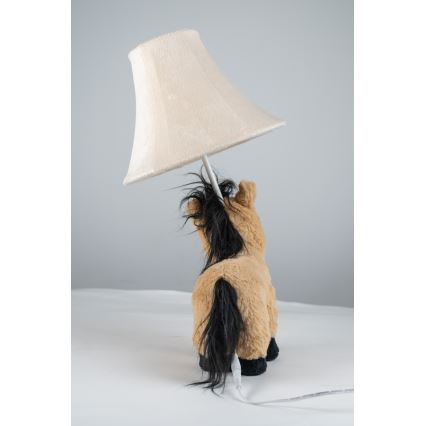 Happy Lamps - Lasten LED-pöytävalaisin ELVIS LED/5,4W/230V hevonen