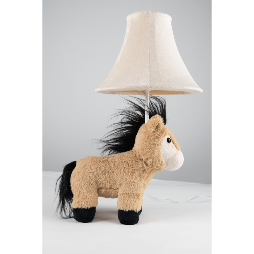 Happy Lamps - Lasten LED-pöytävalaisin ELVIS LED/5,4W/230V hevonen