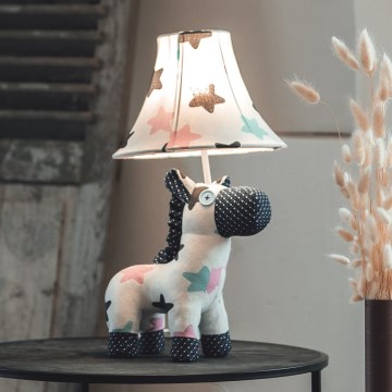 Happy Lamps - Lasten LED-pöytävalaisin FIN LED/5,4W/230V hevonen