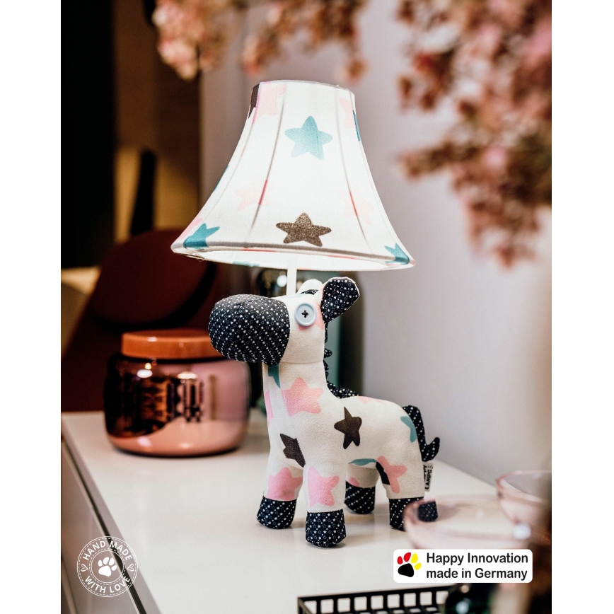 Happy Lamps - Lasten LED-pöytävalaisin FIN LED/5,4W/230V hevonen