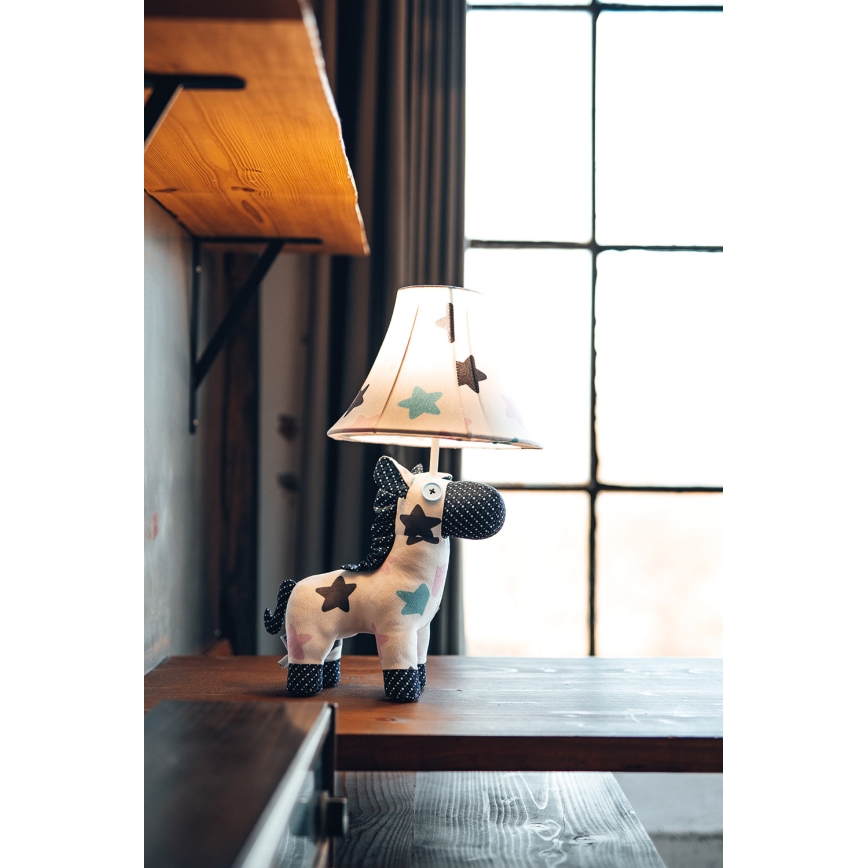 Happy Lamps - Lasten LED-pöytävalaisin FINN LED/5,4W/230V hevonen