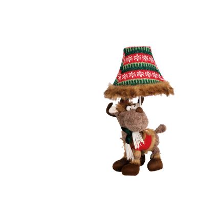 Happy Lamps - Lasten LED-pöytävalaisin RUDI LED/5,4W/230V poro