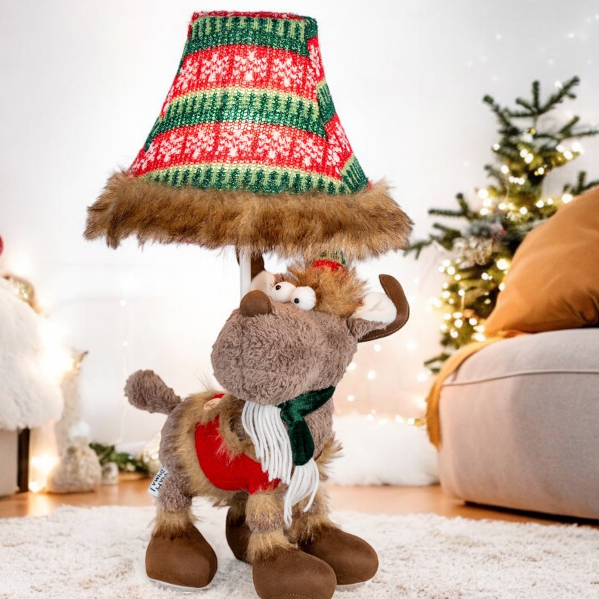 Happy Lamps - Lasten LED-pöytävalaisin RUDI LED/5,4W/230V poro