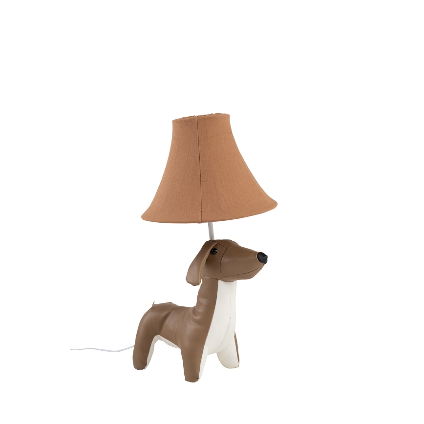Happy Lamps - Lasten LED-pöytävalaisin WALDI LED/5,4W/230V mäyräkoira