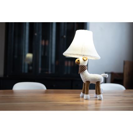Happy Lamps - Lasten LED-pöytävalaisin WOLLE LED/5,4W/230V lammas