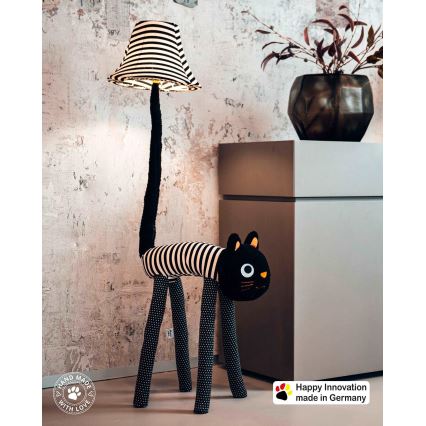 Happy Lamps - LED Lasten lattiavalaisin LUNA LED/5,4W/230V kissa