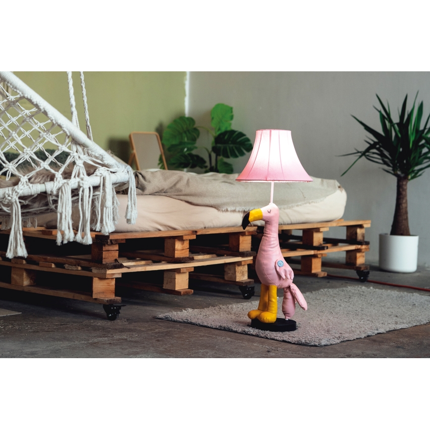 Happy Lamps - LED Lasten lattiavalaisin MINGO LED/5,4W/230V flamingo