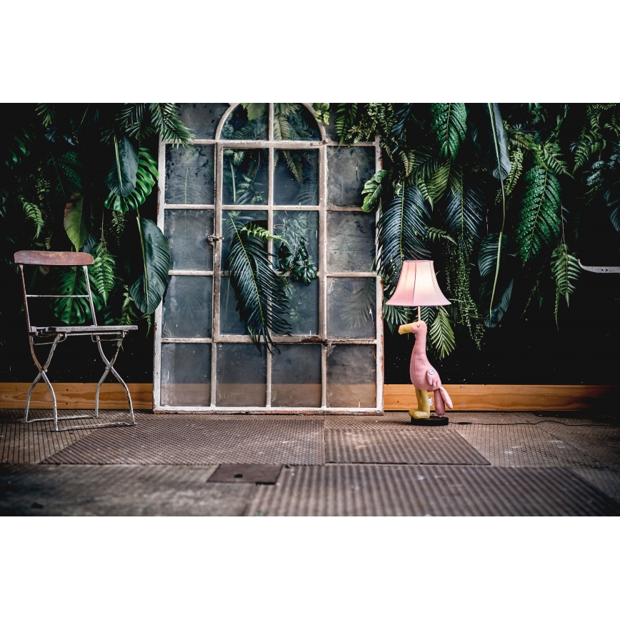 Happy Lamps - LED Lasten lattiavalaisin MINGO LED/5,4W/230V flamingo