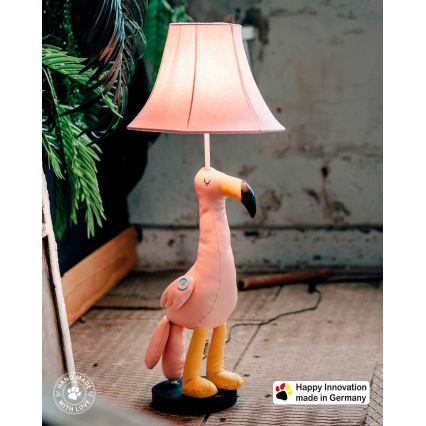 Happy Lamps - LED Lasten lattiavalaisin MINGO LED/5,4W/230V flamingo
