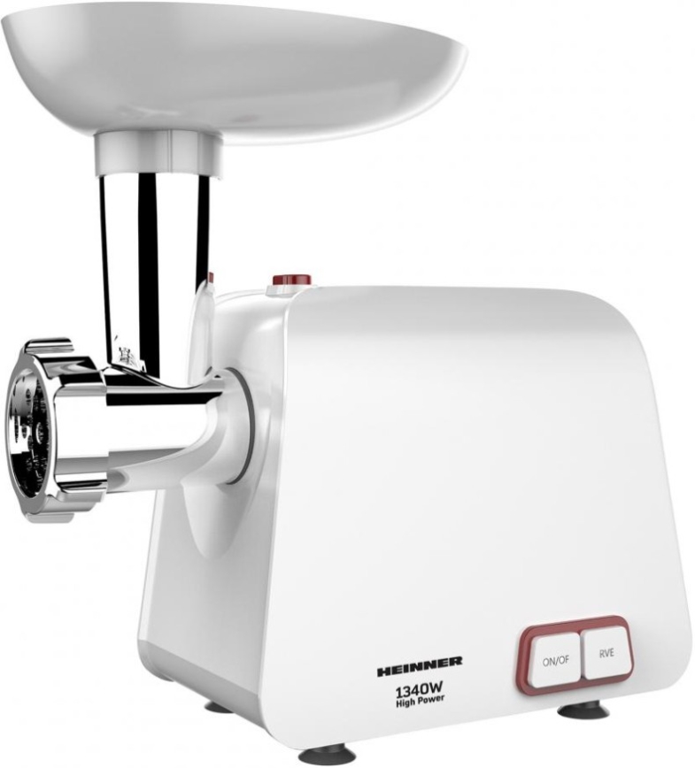 Heinner MG-1340WH - Lihamylly 1340W/230V, valkoinen