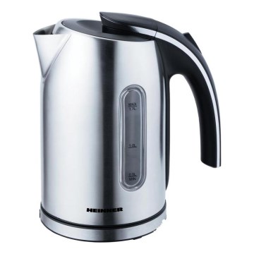 Heinner PF-70 - nopea 1,7 l vedenkeitin, 2200 W / 230 V, mattakromipinta