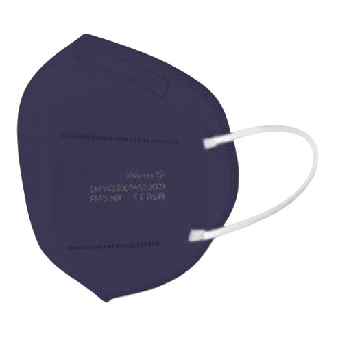 Hengityssuojain FFP2 NR CE 0598 tummanvioletti 1kpl