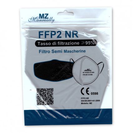 Hengityssuojain FFP2 NR CE 0598 tummanvioletti 1kpl