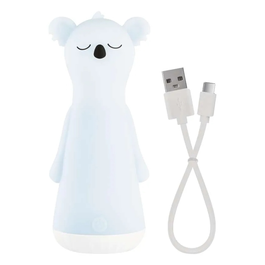 Himennettävä ladattava lasten LED-taskulamppu yövalolla 2-in-1 LED/3,7V 1200 mAh