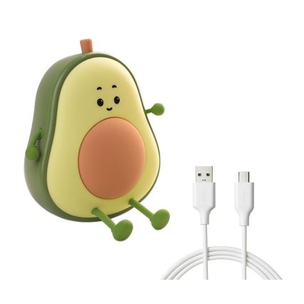 LED-himmennettävä ladattava kosketusohjattu lasten yölamppu AVOCADO LED/1W/5V 1200 mAh