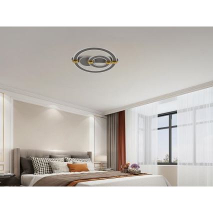 Himennettävä LED-kattovalaisin LED/120W/230V 3000-6500K + kaukosäädin