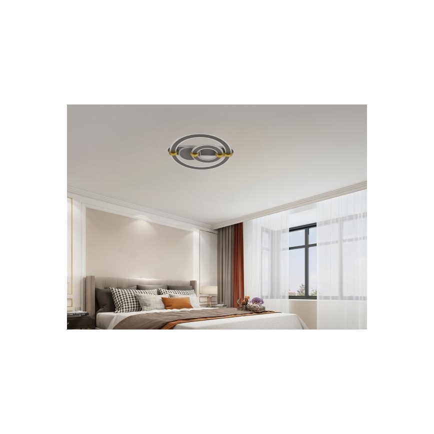 Himennettävä LED-kattovalaisin LED/120W/230V 3000-6500K + kaukosäädin