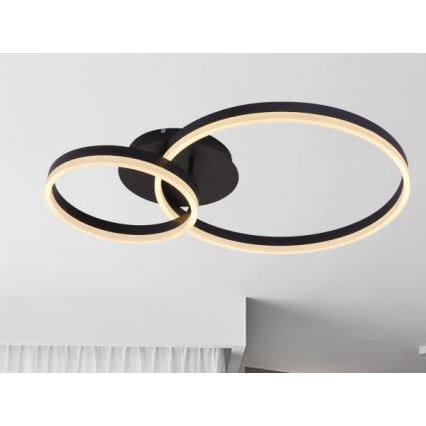 Himennettävä LED-kattovalaisin LED/55W/230V 3000-6500K + kauko-ohjain