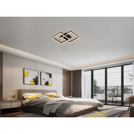 Himennettävä LED-kattovalaisin LED/80W/230V 3000-6500K + kaukosäädin