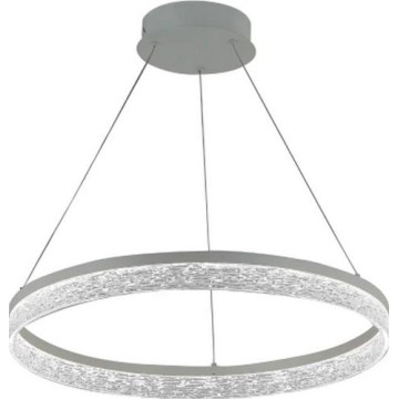 Himennettävä LED-riippuvalaisin vaijerilla ALIANZ LED/60W/230V 3000–6000 K, halkaisija 80 cm + kaukosäädin