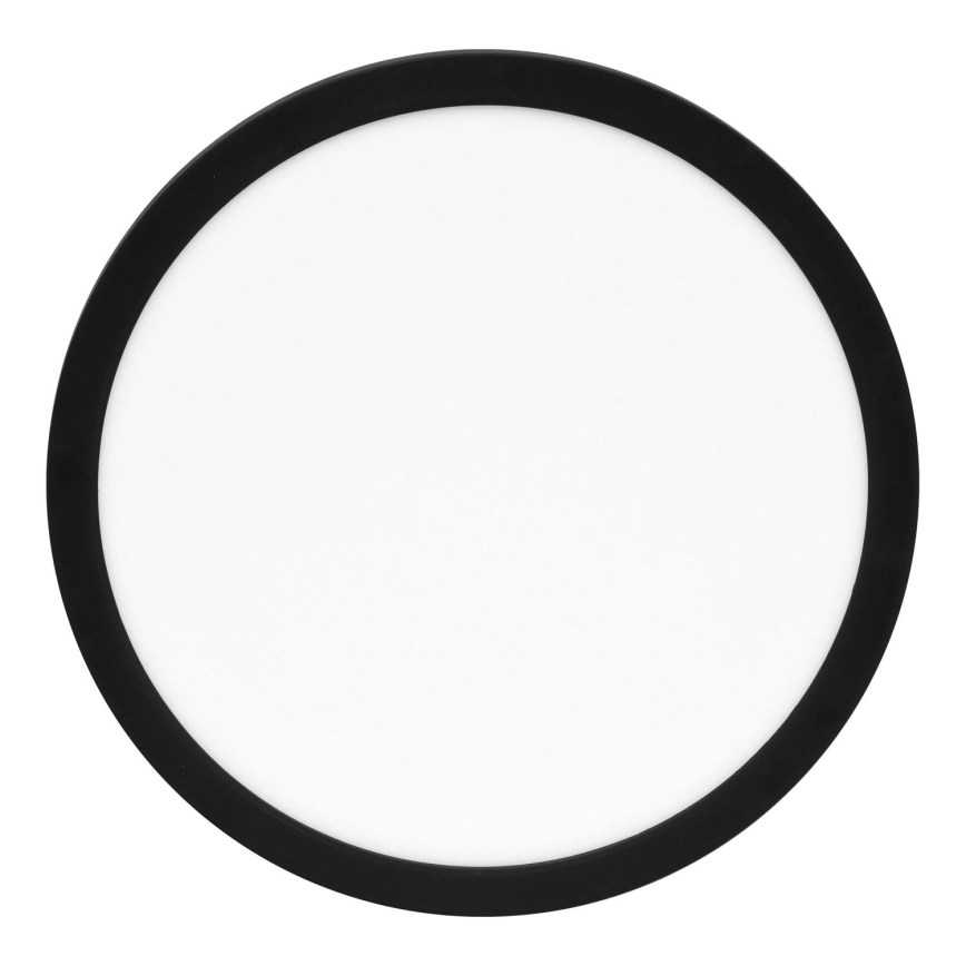Himmennettänä LED-paneeli LEXA LED/12/18/24W/230V 3000/4000/6000K halkaisija 30 cm musta