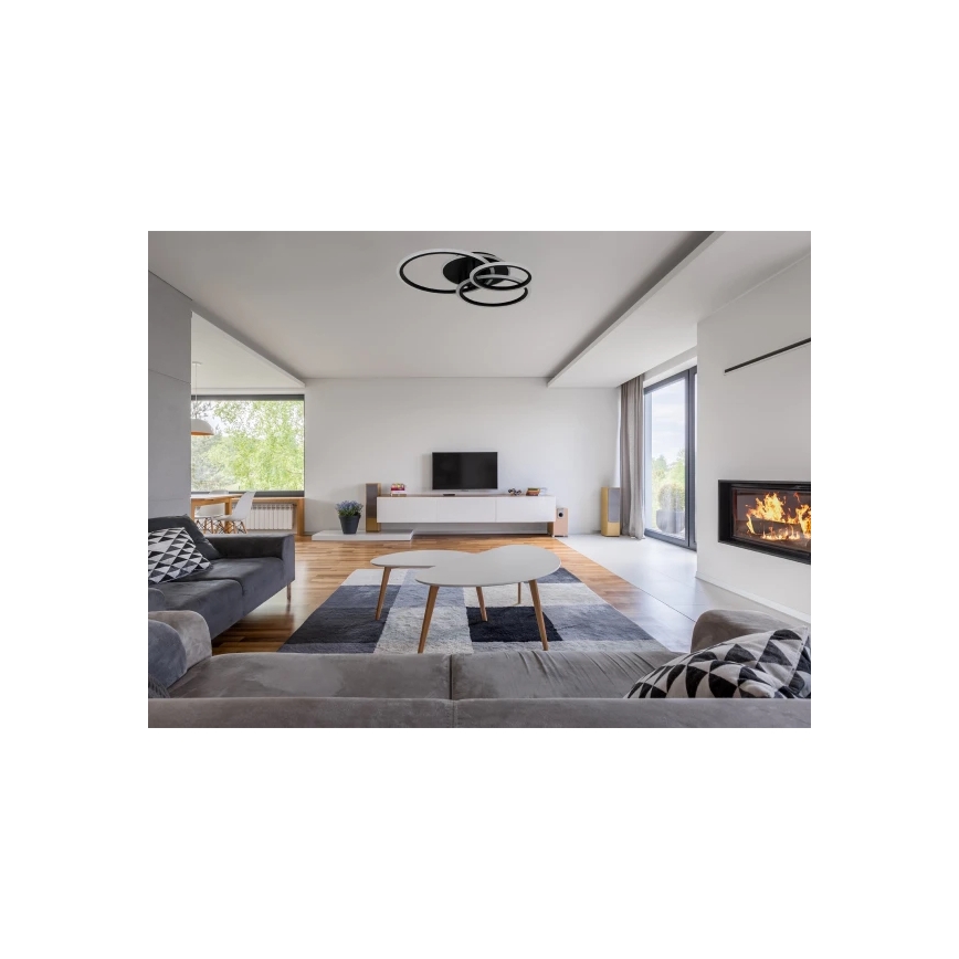 Himmennettävä kattovalaisin LED/90W/230V 3000-6500K + kaukosäädin