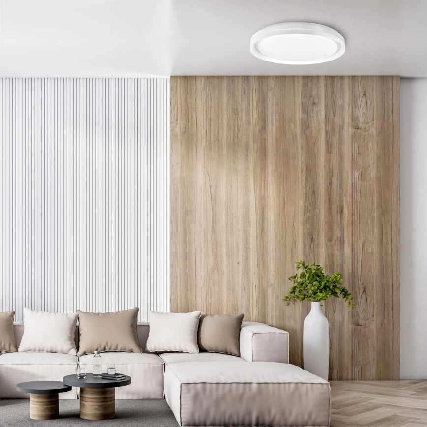 Himmennettävä kylpyhuoneen LED-kattovalaisin ELIZA LED/48W/230V halkaisija 38,5 cm 3000-6000K IP44 + kauko-ohjaus