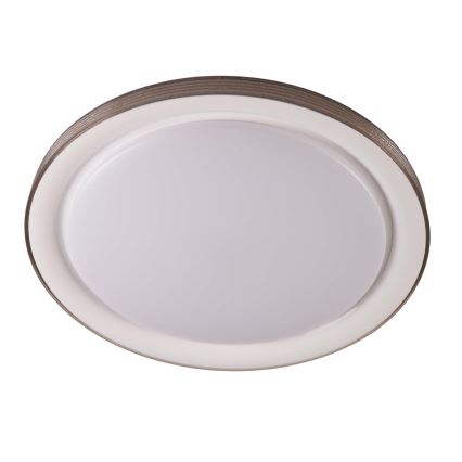 Himmennettävä kylpyhuoneen LED-kattovalaisin GRAŻYNA LED/72W/230V 3000-6000K halkaisija 51 cm IP44 harmaa + kauko-ohjaus