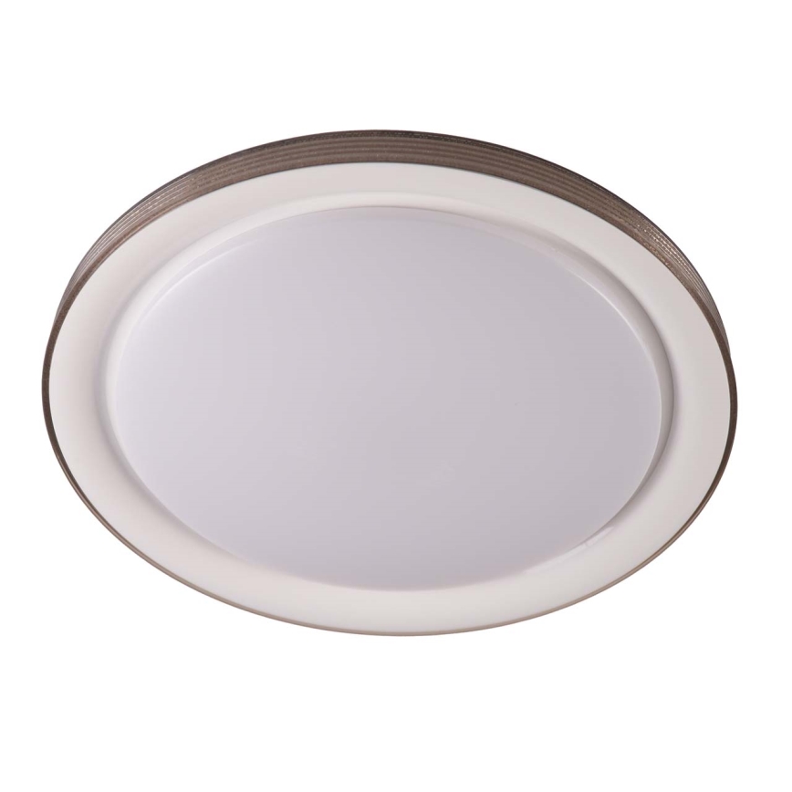 Himmennettävä kylpyhuoneen LED-kattovalaisin GRAŻYNA LED/72W/230V 3000-6000K halkaisija 51 cm IP44 harmaa + kauko-ohjaus