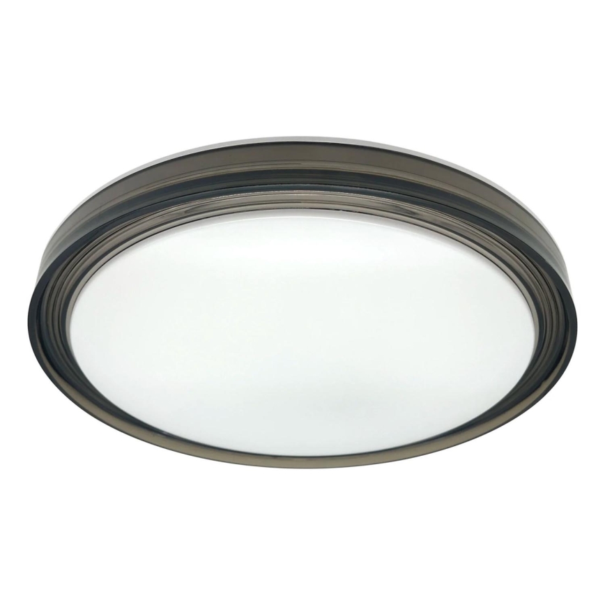 Himmennettävä kylpyhuoneen LED-kattovalaisin HALINA LED/48W/230V 3000-6000K halkaisija 38 cm IP44 musta + kauko-ohjaus