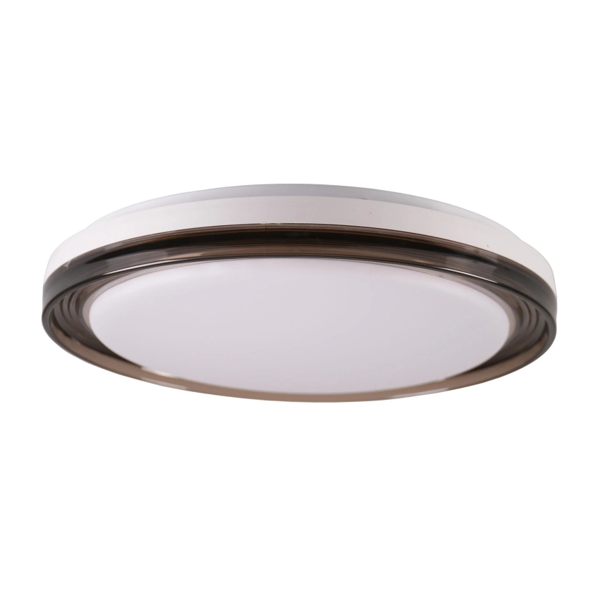 Himmennettävä kylpyhuoneen LED-kattovalaisin HALINA LED/48W/230V 3000-6000K halkaisija 38 cm IP44 musta + kauko-ohjaus