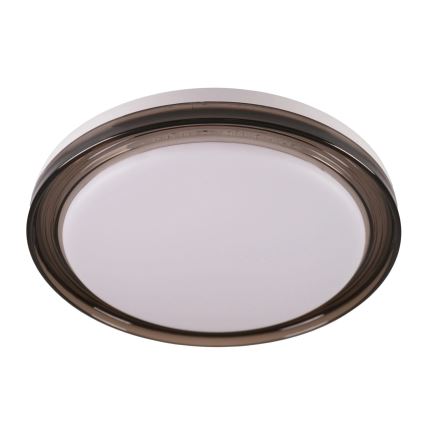 Himmennettävä kylpyhuoneen LED-kattovalaisin HALINA LED/48W/230V 3000-6000K halkaisija 38 cm IP44 musta + kauko-ohjaus