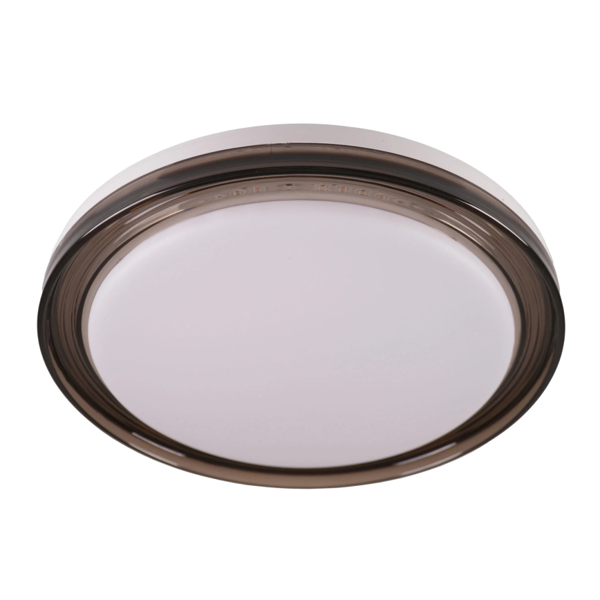 Himmennettävä kylpyhuoneen LED-kattovalaisin HALINA LED/48W/230V 3000-6000K halkaisija 38 cm IP44 musta + kauko-ohjaus