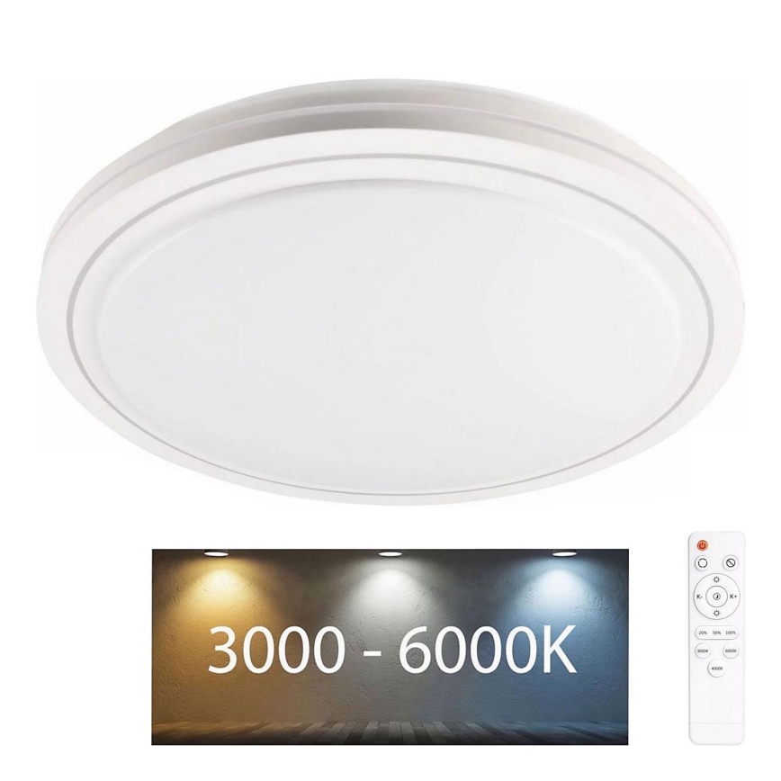 Himmennettävä kylpyhuoneen LED-kattovalaisin MARIAN LED/72W/230V halkaisija 48 cm 3000-6000K IP44 + kauko-ohjaus