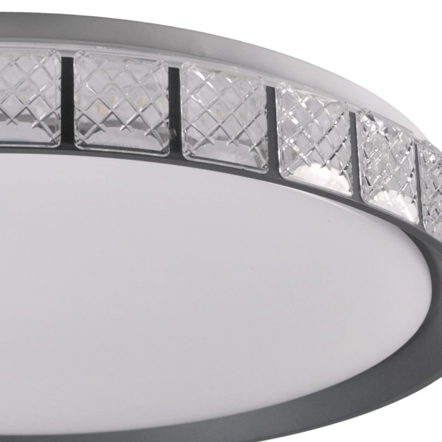Himmennettävä kylpyhuoneen LED-kattovalaisin NINA LED/72W/230V halkaisija 49 cm 3000-6000K IP44 + kauko-ohjaus
