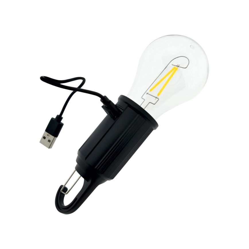 Himmennettävä ladattava ulkokäyttöinen riippuvalaisin LED/3W/5V 400 mAh IP44