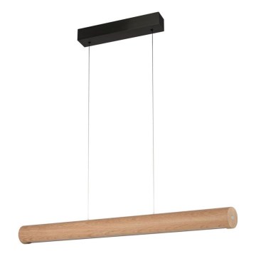 Himmennettävä LED-kattokruunu johdossa CONOR LED/34,5W/230V tammi
