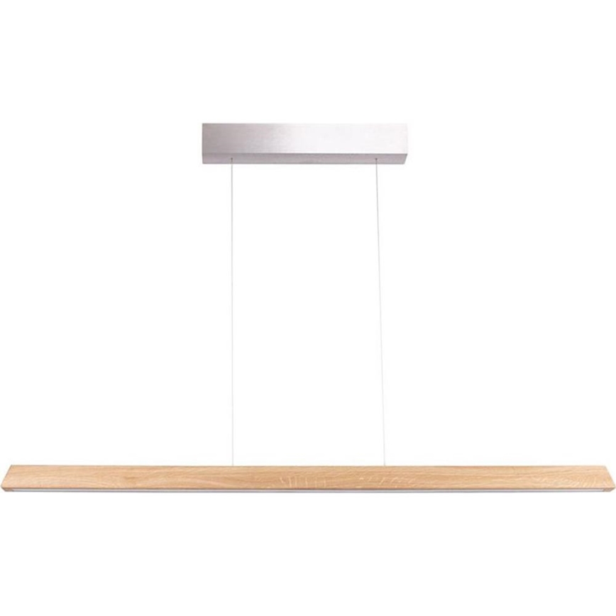 Himmennettävä LED-kattokruunu johdossa DEROTT 3xLED/14W/230V tammi