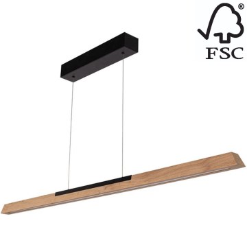 Himmennettävä LED-kattokruunu johdossa JONAS LED/16,5W/230V tammi – FSC sertifioitu